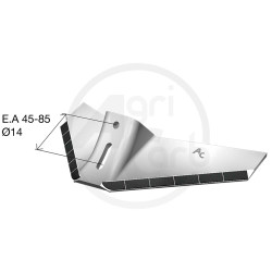 AILERON DECHAUMEUR Quivogne Monobloc Ø14