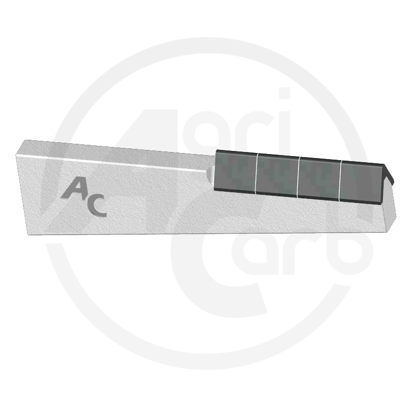 EMBOUT COUTRE A SOUDER L  200, CARBURE SUR 90mm