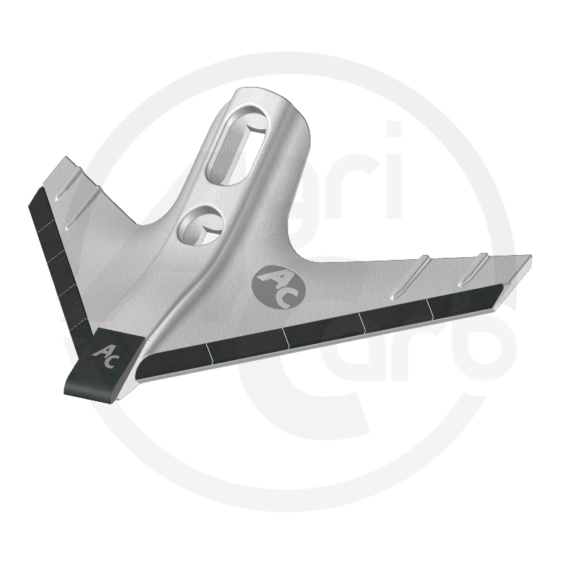 Soc Triangulaire Universel- Ø12 -Largeur 300mm - Monobloc