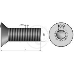 BOLTS THC 16*45  109...